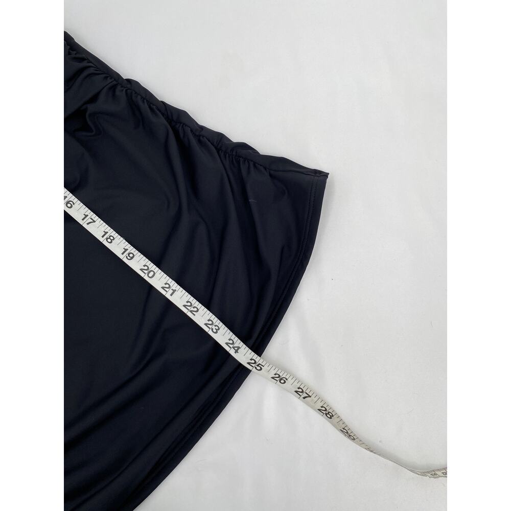Lands End Women's Chlorine Resistant Wrap Underwire Tankini Swimsuit Top 18 - Picture 11 of 11